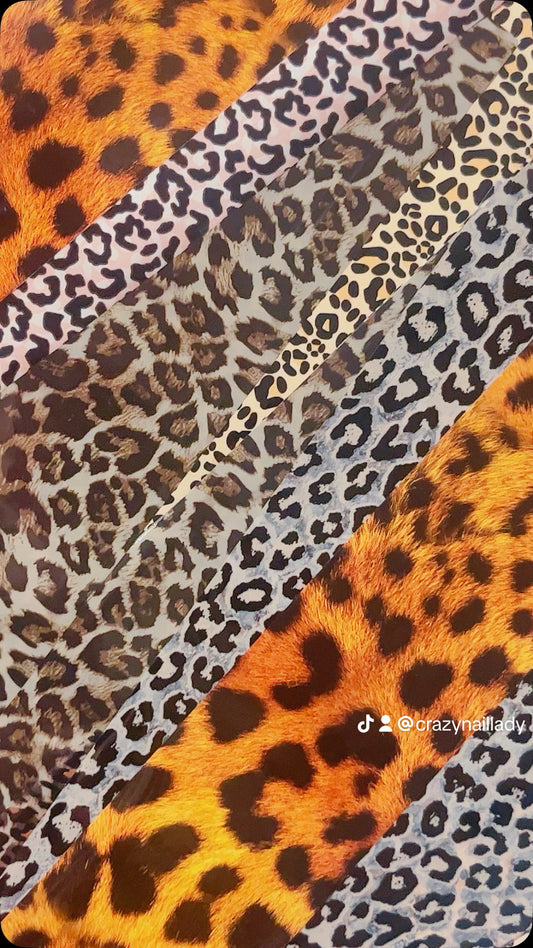 Animal print foils 2 for £1